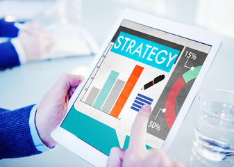 Strategy Plan Marketing Data Ideas Innovation Concept