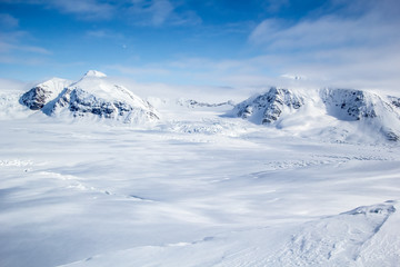 Fototapeta na wymiar Arctic spring in south Spitsbergen
