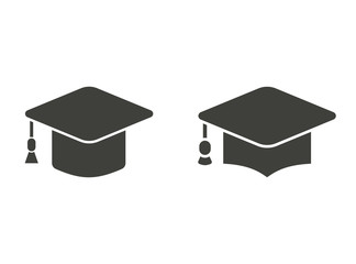 Graduation cap icons