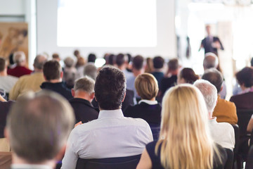 Audience in the lecture hall.