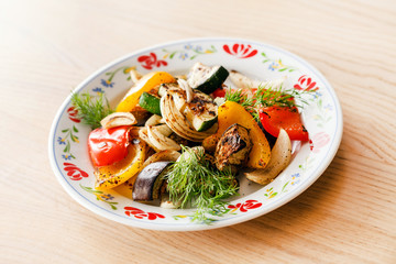 grilled vegetables