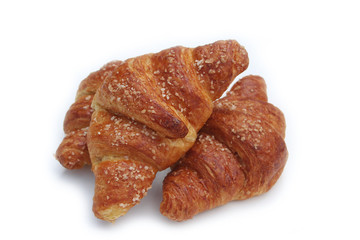 croissant su sfondo bianco