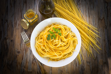 Spaghetti con bottarga, Cucina Sarda 