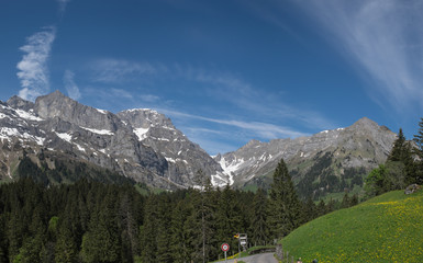 Fototapeta na wymiar Berglandschaft Luzern