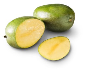 mango fruit isolated on a white background