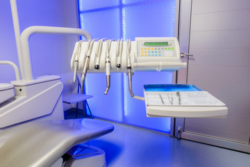 Equipment in the dental clinic