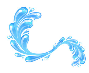 Illustration of Sea Waves