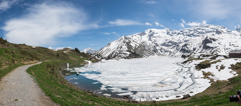 Wanderweg tr&uuml;bsee