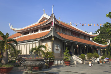 Naklejka premium ホーチミン市の永巌寺