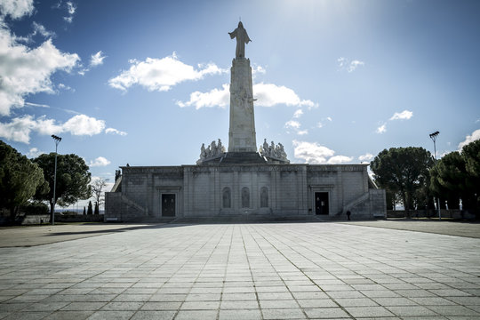Cerro de los Angeles is located in the municipality of Getafe, M