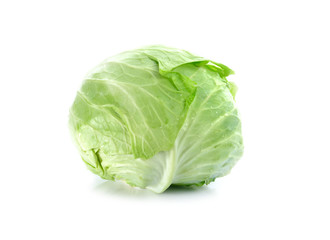 cabbage isolated on white  background