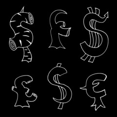 Dollar and Euro