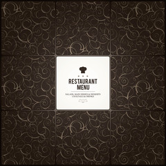 Restaurant menu design - 83359358