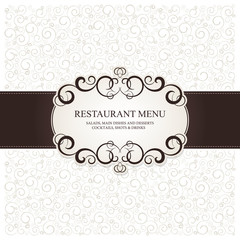 Restaurant menu design - 83359517