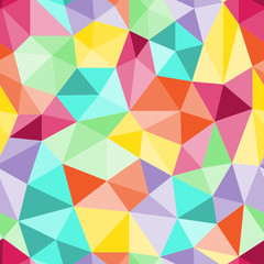 Seamless/Repeating Multicoloured Geometric Pattern