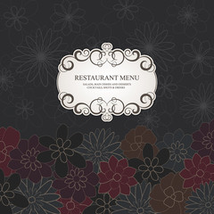Restaurant menu design