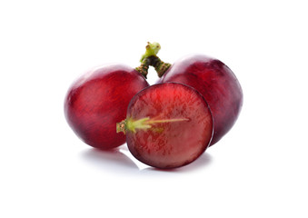 grape isolated on white