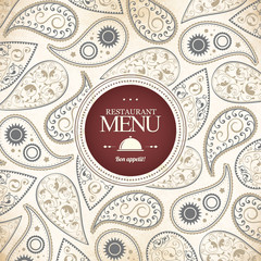 Fototapeta premium Restaurant menu design