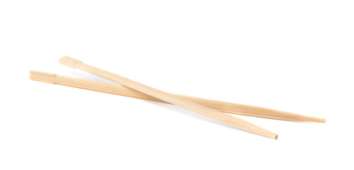 Set of chinese chopsticks sticks isolated