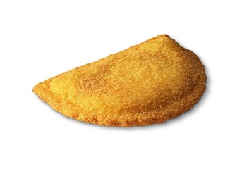 Fried Cheese isolated on white background