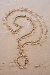 question on the sand