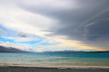 Dramactic Weather over Lake Pukaki