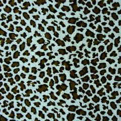 Fototapeta na wymiar texture of print fabric striped leopard and flower for backgroun