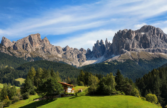 Fototapeta Rosengarten in den Dolomiten