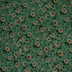 old floral design on fabric