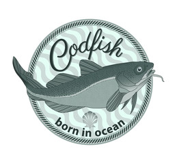 codfish badge