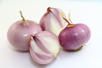 Thai red sweet onions vegetable