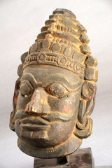 Indian wooden statue