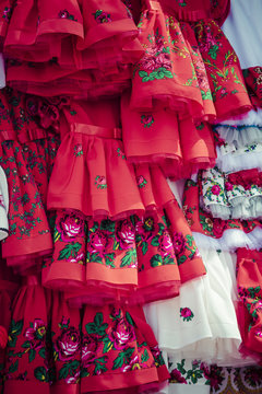 Traditional clothes in Zakopane, Poland.
