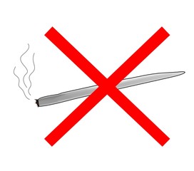 no drugs symbol