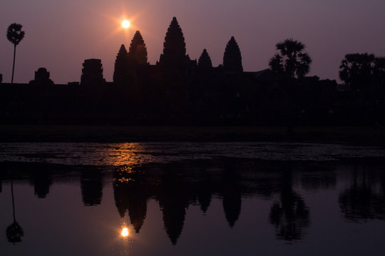 Kambodża, Angkor Wat, Sunrise