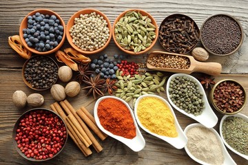 Aromatic spices.