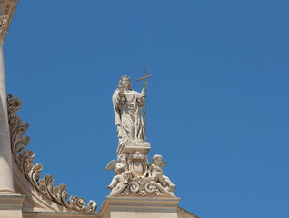 Fototapeta na wymiar Modica, chiesa di San Giovanni