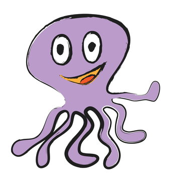 doodle octopus
