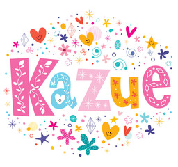 Kazue - a feminine Japanese given name