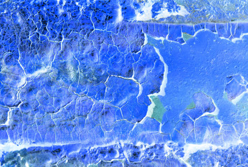 blue background with old paint