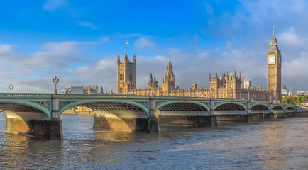 Westminster Bridge - obrazy, fototapety, plakaty