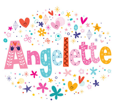 Angelette French girl name