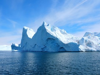 Fototapeta na wymiar Eisberg bei Grönland