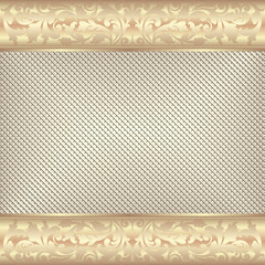 vintage background with ornaments