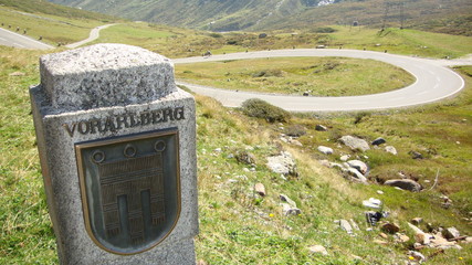 Vorarlberg border stone