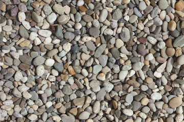 Decorative sea stones background