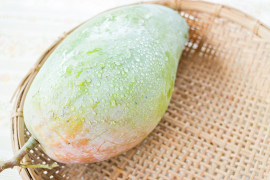 Thai natural giant green mango