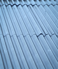 corrugated iron roof