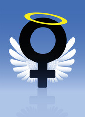 Angel Female Symbol Good Girl