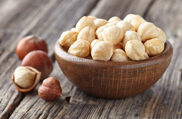 Hazelnuts kernel